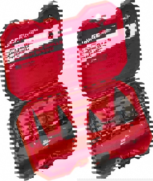 Drill Bit Set: Step Drill Bits, 4 Pc, 0.125